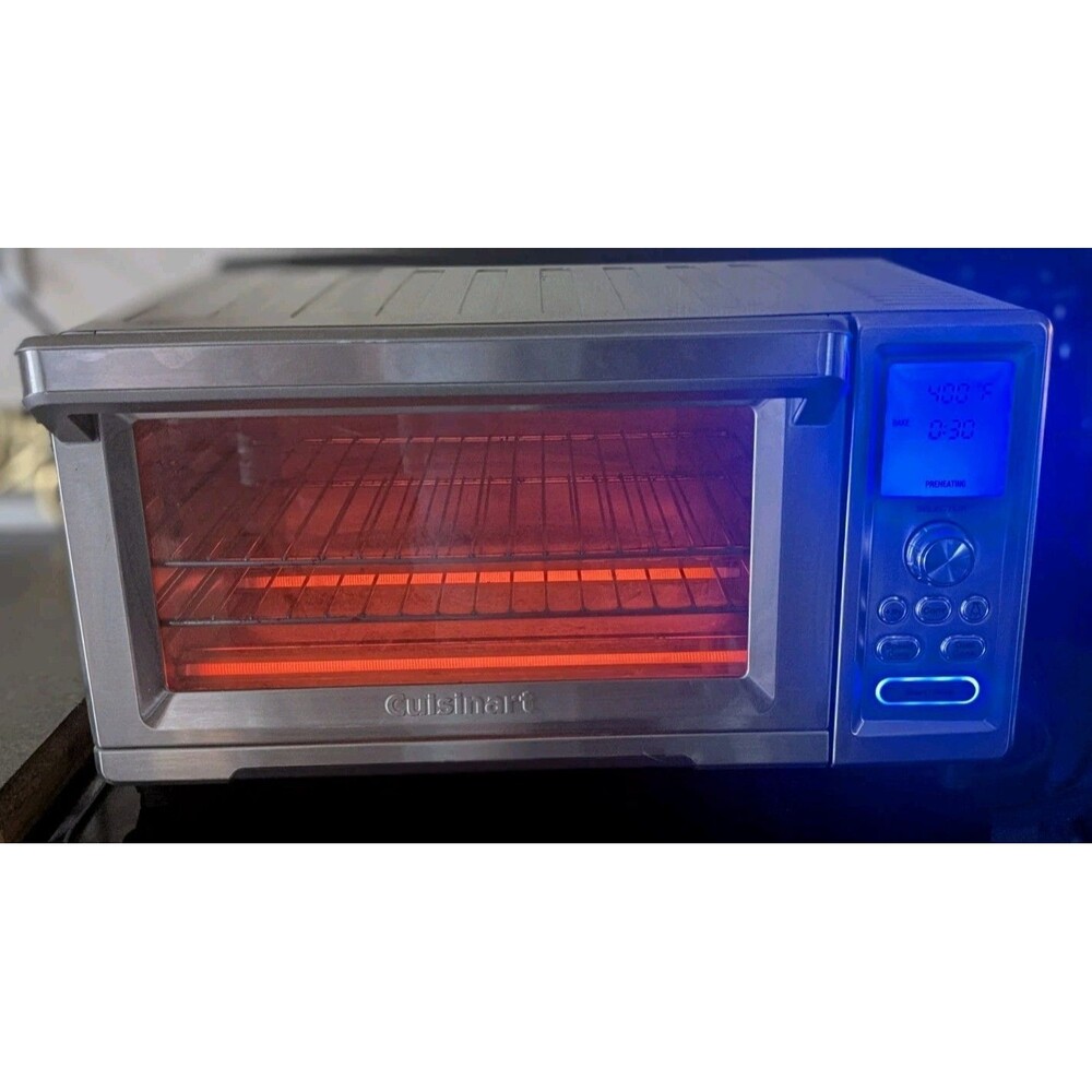 Cuisinart TOB-260N1 Chef's Convection Toaster Oven Stainless Steel - Door Gap